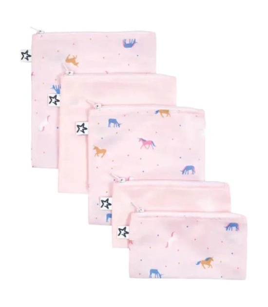 SNACK BAG 5 PACK - UNICORN