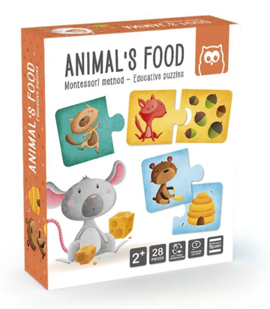 Eurekakids - Animal'S Food MONTESSORI 2Ans+