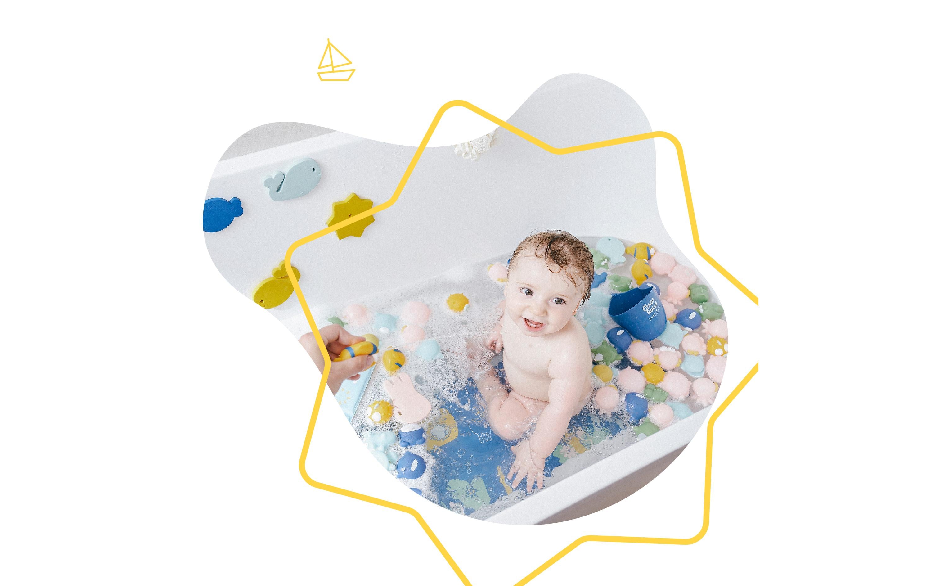 Jouet pour le bain Rigolo Splash figurines à éclabousser Lot de 6