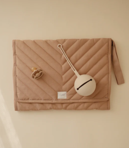 Matelas à langer portatif - Naturel