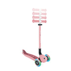 Globber Trottinette Évolutive Go Up Active Plus Lights - Rose Pastel