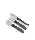 Couverts en acier - Noir