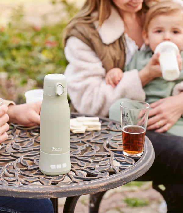 Chauffe-biberon nomade rechargeable Moov & Feed - Babymoov