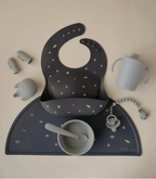 Bavoir bébé en silicone - Planètes
