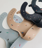 Bavoir bébé en silicone - Voitures rétro