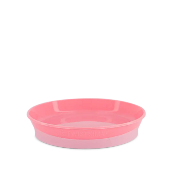 Assiette avec couvercle - Rose