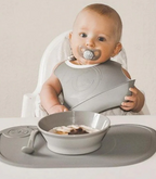 Bol avec couvercle - Gris