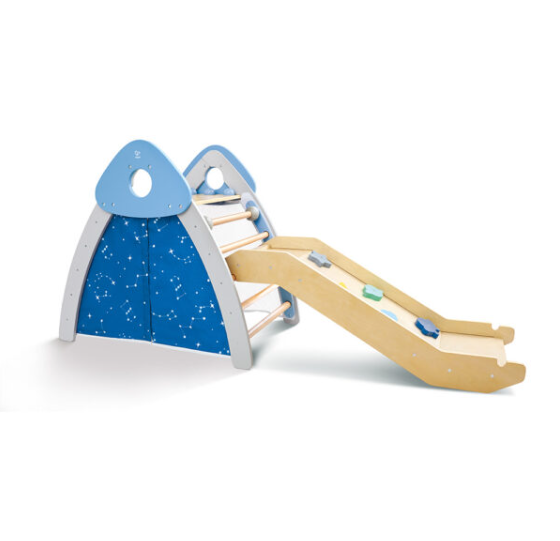 HAPE - 4-IN-1 CLIMB ‘N’ SLIDE GYM SET