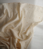 Couverture d'emmaillotage en mousseline de coton biologique - Soleil