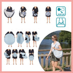 Aquani Aire de Jeux & Piscine Anti-UV FPS 50+ Marinière