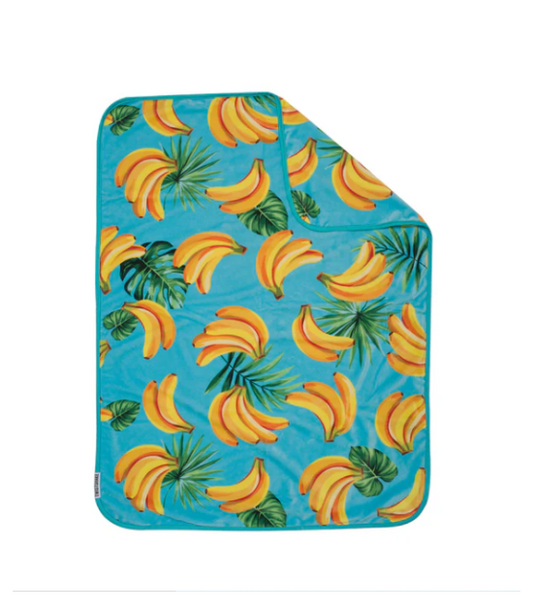 Couverture en velours - Banane