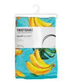 Couverture en velours - Banane