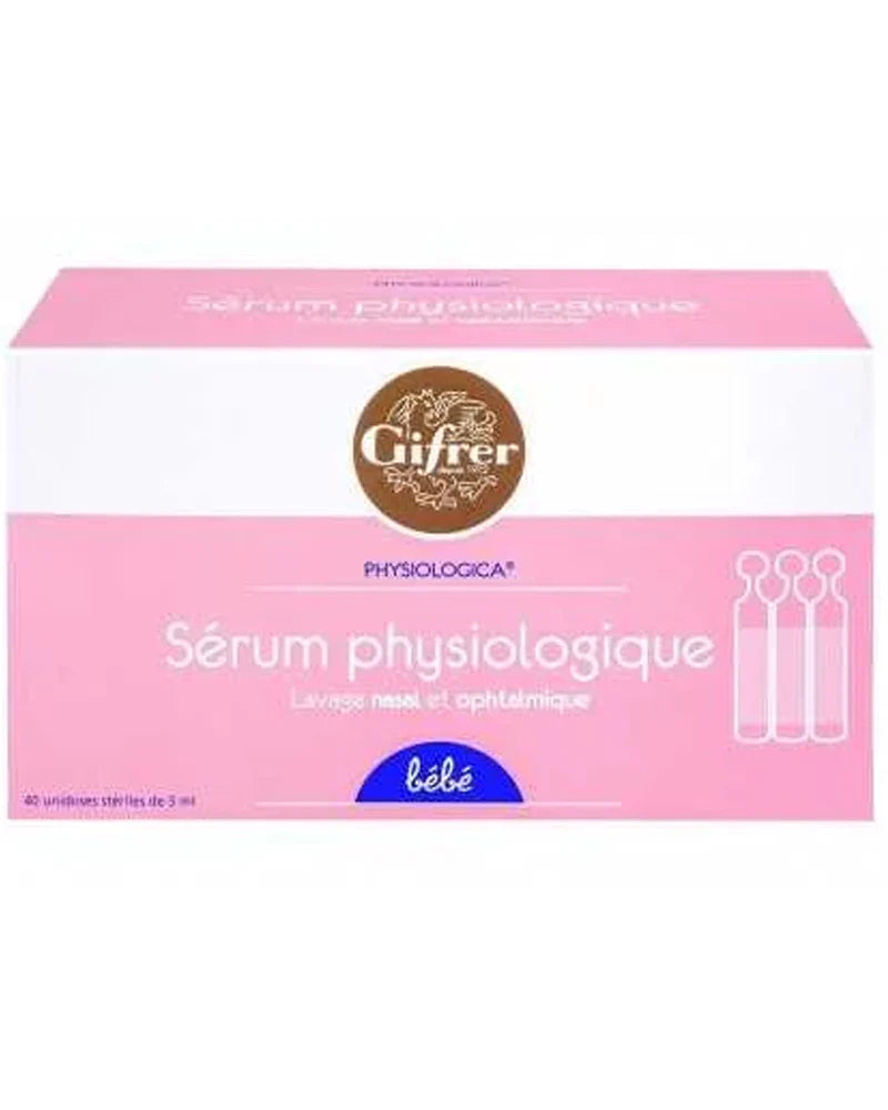 Gifrer Sérum Physiologique Bébé 40x5ml