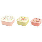 Miniland - Ensemble de 3 Boîtes à Goûter - Papillon