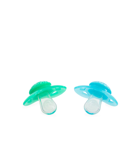 x2 Tétines Bleu/Vert