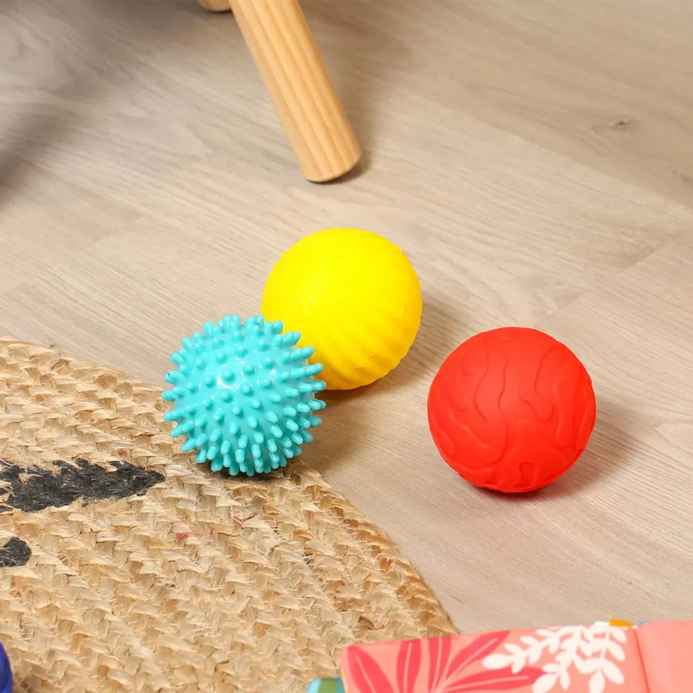Edushape - ed 715176 - jeu de balle - grande balle sensorielle bicolore Edushape - ed 715176 - jeu de balle - grande balle sensorielle bicolore