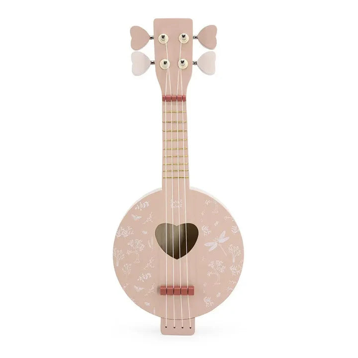Banjo en bois - Rose +12M