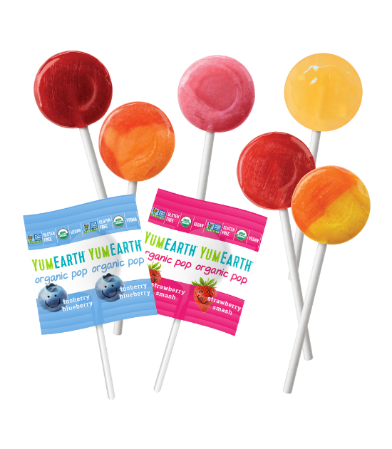 Yum Earth Sucette Unité sans Gluten