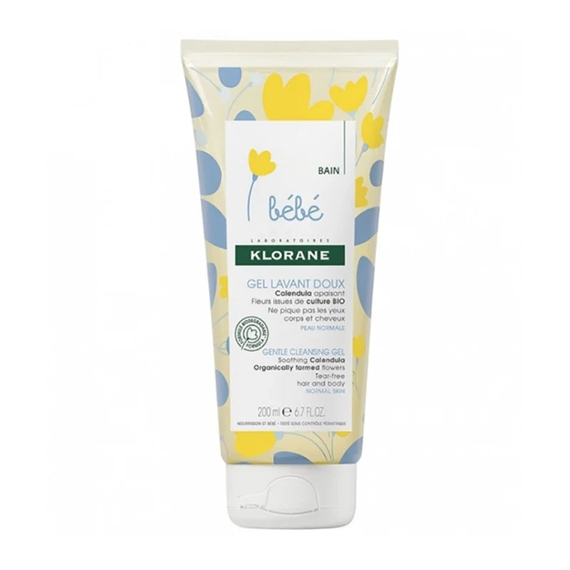Klorane Bébé Gel lavant doux au Calendula apaisant - 200ml