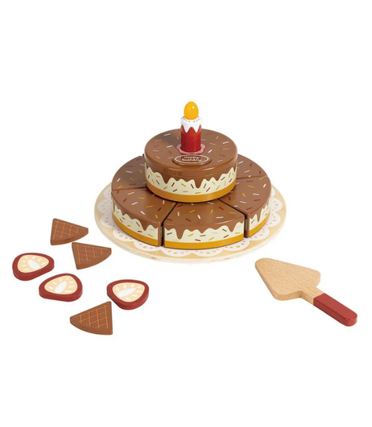 Eurekakids Gâteau d'Anniversaire Interactif En bois 3A+