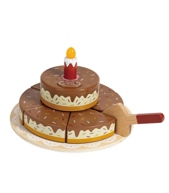 Eurekakids Gâteau d'Anniversaire Interactif En bois 3A+