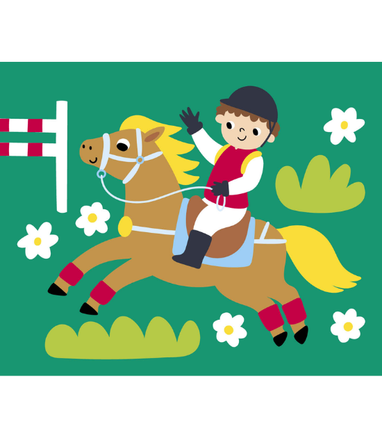 Mes jolies peintures magiques – Gentils poneys