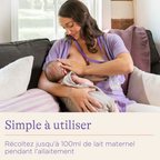 Tire-lait silicone / recueil lait – Lansinoh