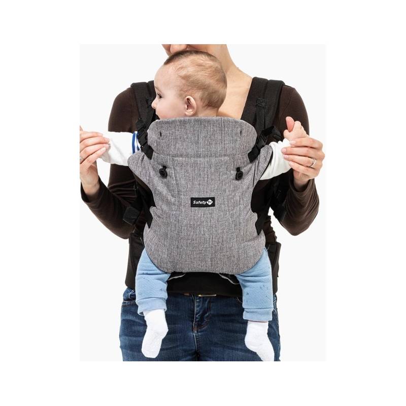 Porte-bébé 4 positions GO4 évolutif Black Chic Safety 1st