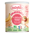5 Céréales Immunité Banane Pomme Riz, Blé, Avoine, Seigle, Quinoa