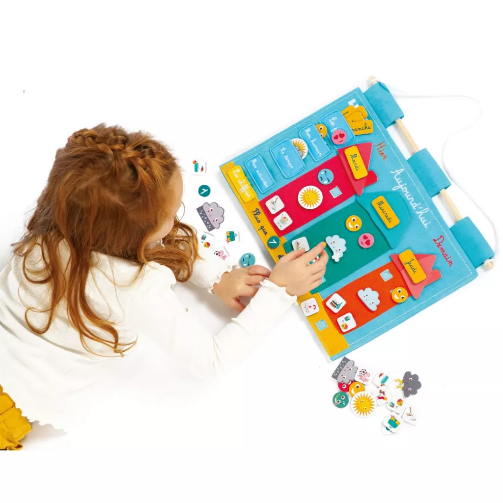 Panneau organisateur en tissu Ludi