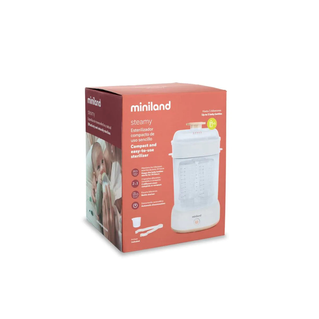 Miniland – Stérilisateur de Biberons Mini Steamy