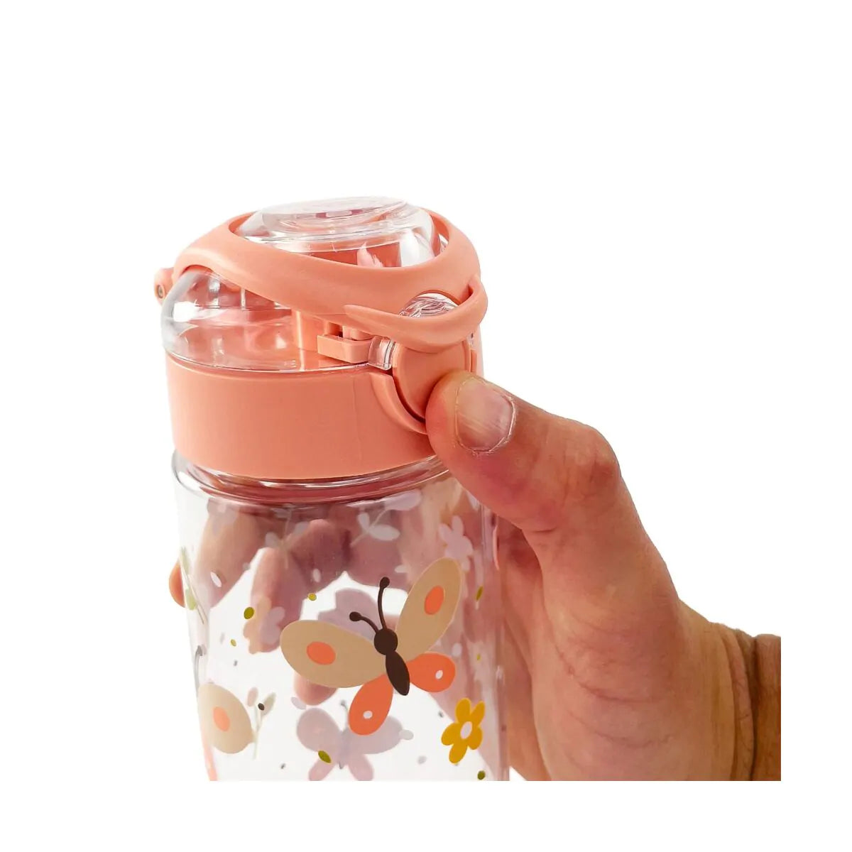 Miniland Bouteille Résistante avec Bouchon 4M+ - Rose