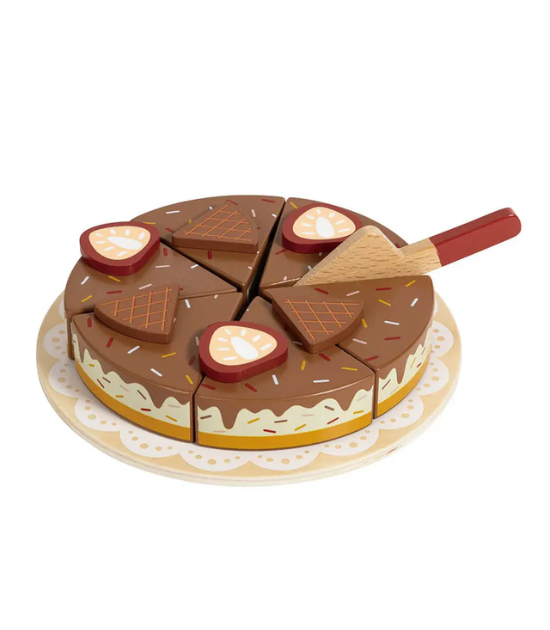 Eurekakids Gâteau d'Anniversaire Interactif En bois 3A+