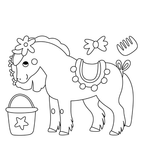 Mes jolies peintures magiques – Gentils poneys