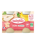 Babybio petit pot poire de provence 2*130G