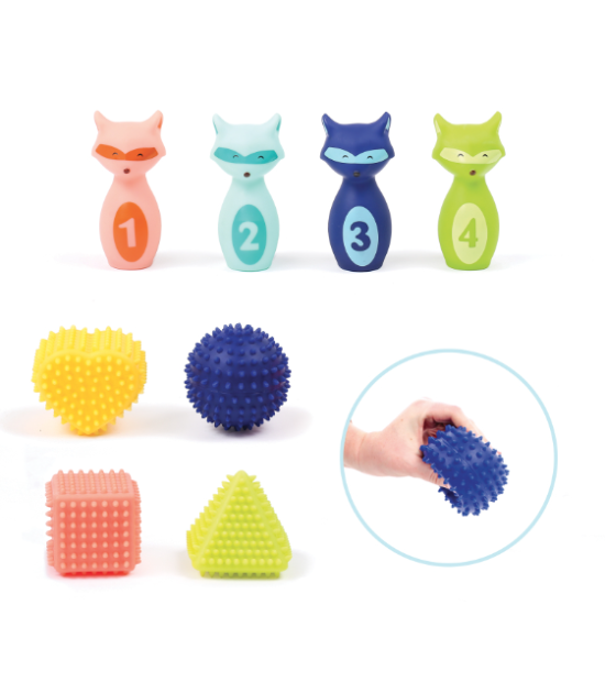 LUDI - COFFRET D'ACTIVITE Tapis,Quille Et Formes