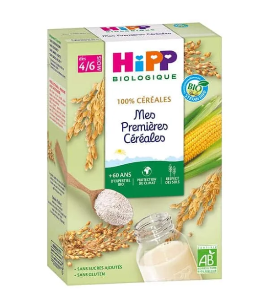 Hipp 100% Céréales Bio – Mes premières céréales dès 4/6 mois