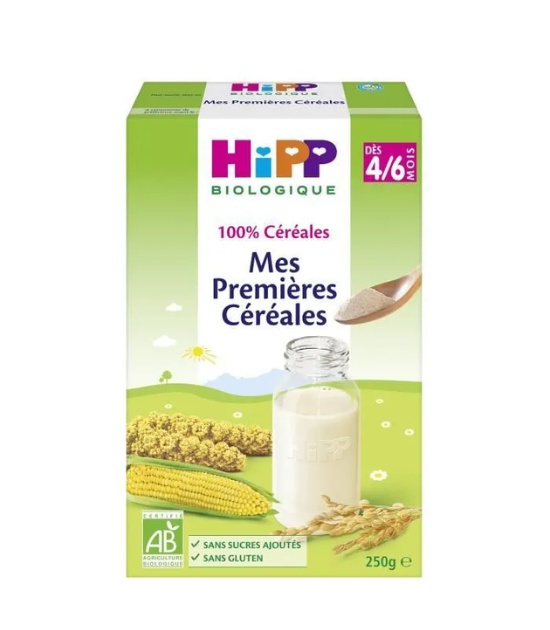 Hipp 100% Céréales Bio – Mes premières céréales dès 4/6 mois