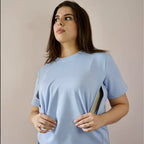 Bambidou T-shirt d'Allaitement - Bleu Ciel