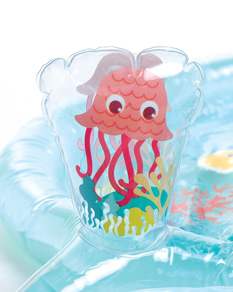 Ludi Tapis D'eau Marin Bleu 10M+