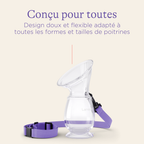 Tire-lait silicone / recueil lait – Lansinoh