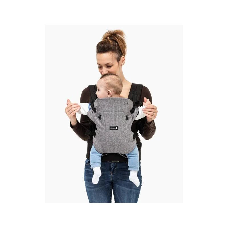 Porte-bébé 4 positions GO4 évolutif Black Chic Safety 1st