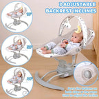 Balancelle musicale Popypapa avec moustiquaire