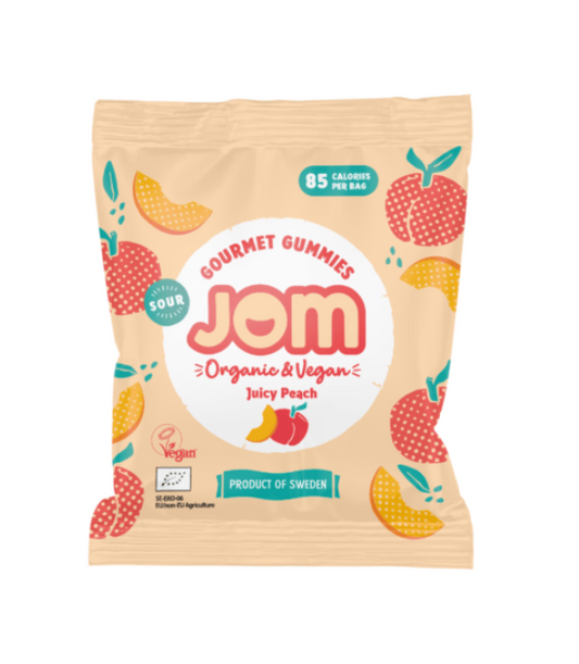 Jom Gummies Sour Pêche 25G