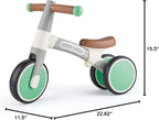 Hape Mon Premier Vélo d'Équilibre, Vert Vespa, en Aluminium, à partir de 12 mois