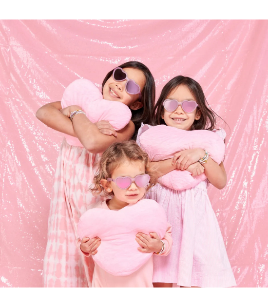 Lunettes de Soleil Babiators - Sparkle Squad Heart | Lavender Mirrored Lenses