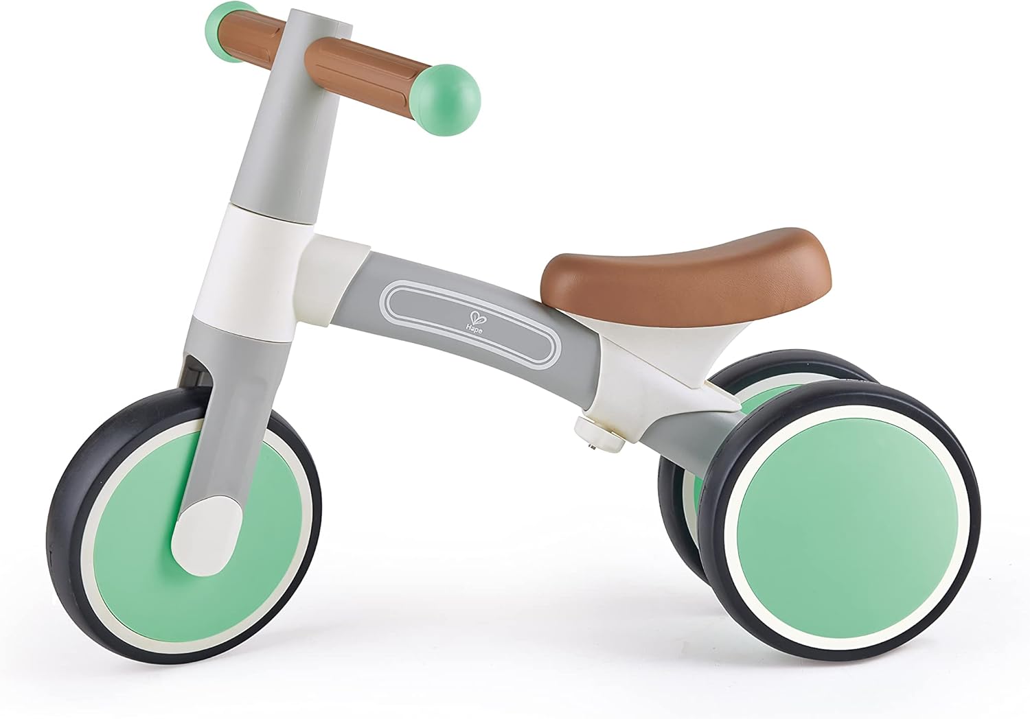 Hape Mon Premier Vélo d'Équilibre, Vert Vespa, en Aluminium, à partir de 12 mois