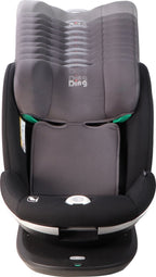 Ding Mace Noir/Gris 360° Siège Auto i-Size 0-36kg