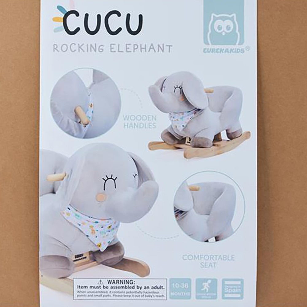 Balançoire à bascule éléphant - Coucou