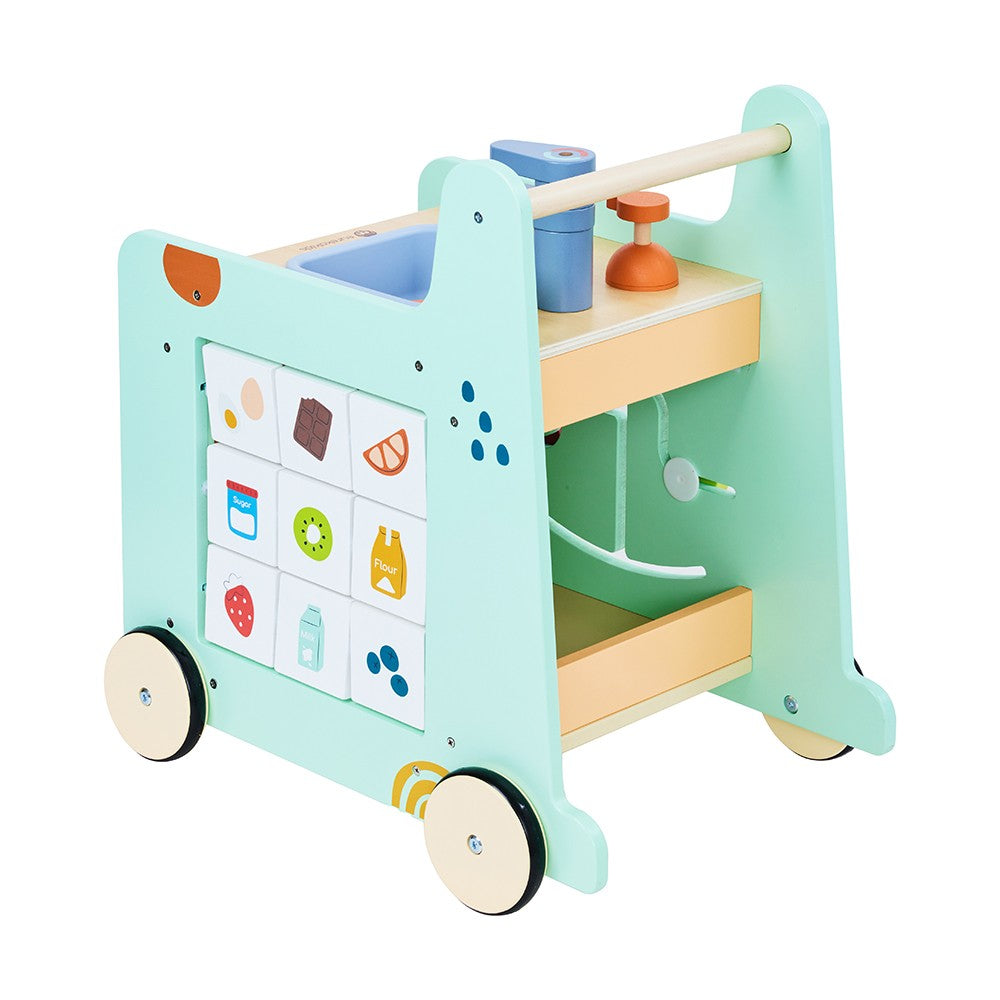 Déambulateur de cuisine en bois 2 en 1 - Eurekakids